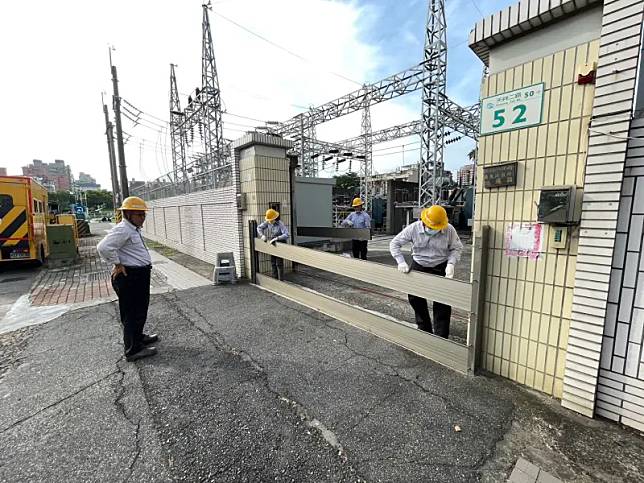 ▲中度颱風「小犬」持續逼近，為防範強風豪雨可能帶來的災害，台電總計逾7千人次進行整備作業。（圖／翻攝畫面）