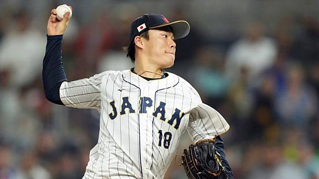 前日職歐力士強投山本由伸。（翻攝自MLB官網）