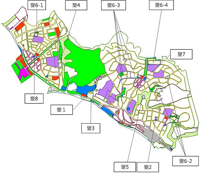 淡水公設解編標的。   圖：新北市城鄉局提供