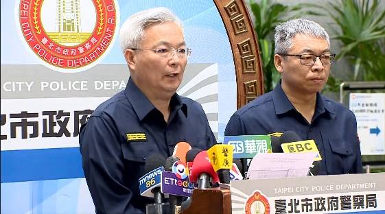 台北市警局局長回應上銬社工爭議。圖／台視新聞