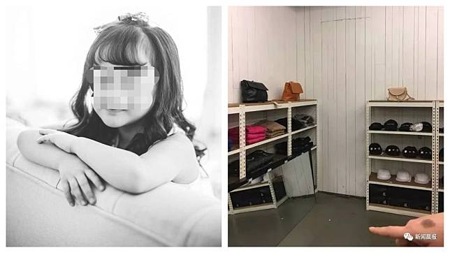 上海一名女童被重達60公斤的試衣鏡壓死，相關單位正在調查中。(圖／翻攝自陸網)