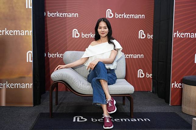 劉香慈對於董座夫人封號，謙虛喊「我只是三個孩子的僕人」。（圖／攝影組）