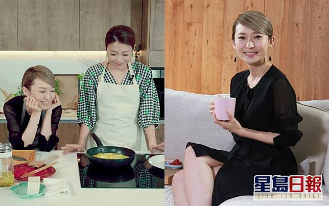 周家怡日前為彭秀慧主持的香港開電視節目《自煮女人最漂亮》擔任嘉賓。