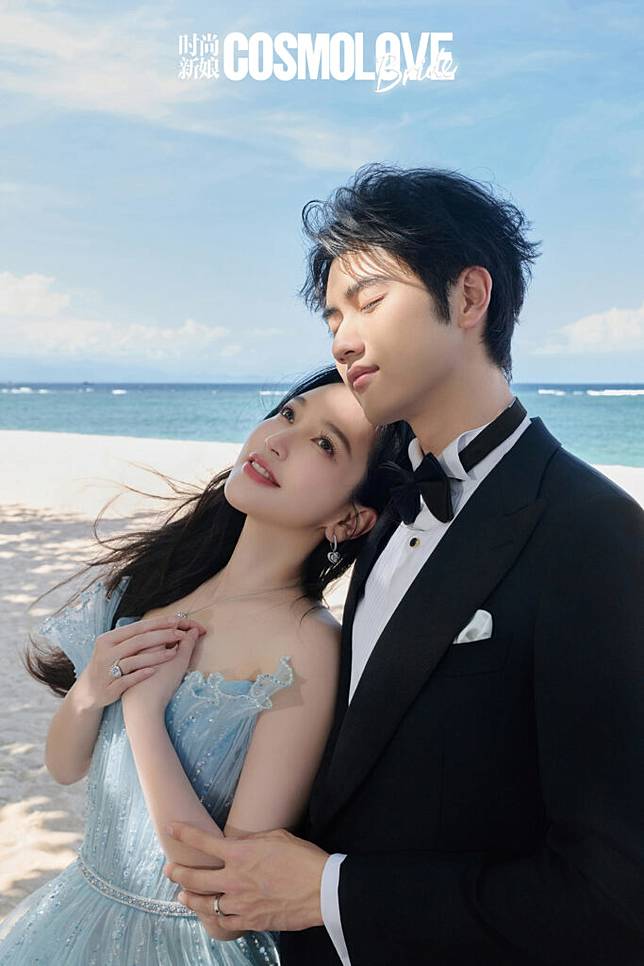 ▲ 相差19歲的「莎丞戀」修成正果！ 圖片來源/微博