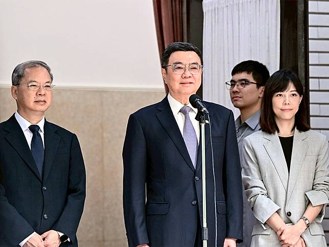 卓揆證實11日中午立法院長韓國瑜和他及朝野三黨團的三長都已經安排好時間，會很輕鬆愉快地談談過去這段時間在國會當中所有國家人民最關心的事情。（圖：行政院提供）