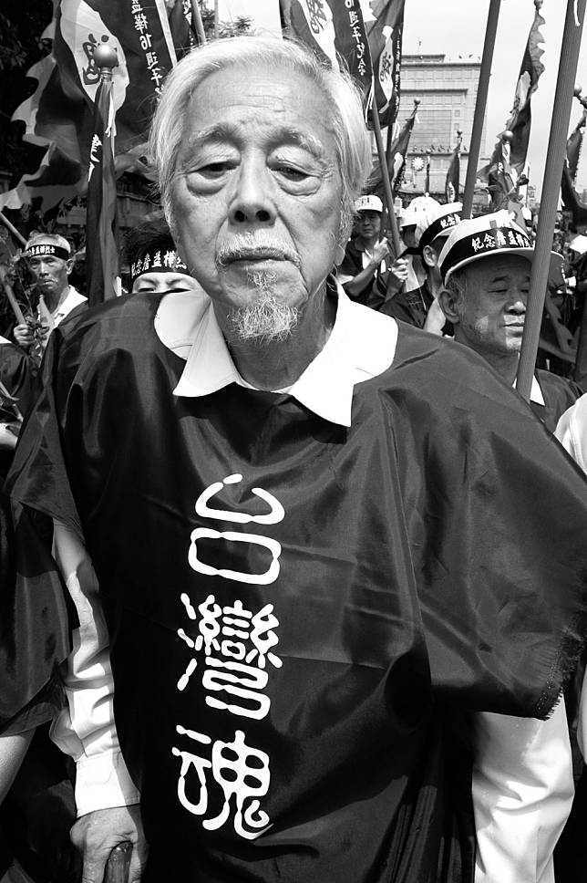獨派精神領袖史明昨晚11時09分病逝，享嵩壽103歲。   圖/邱萬興提供