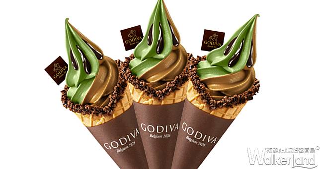 GODIVA 抹茶巧克力霜淇淋 / WalkerLand窩客島提供