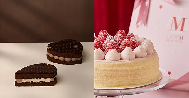 2024母親節蛋糕推薦這這六款！Lady M秒殺「草莓生奶油千層」回歸、「法絨」巧克力控一定愛！