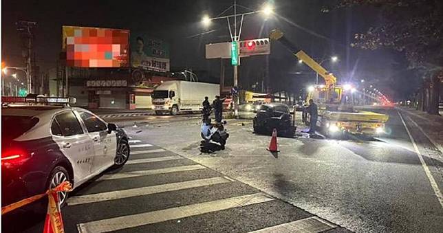 又是喪屍煙彈！高雄毒蟲違停遭盤查竟蛇行撞警車　3警負傷英勇逮人