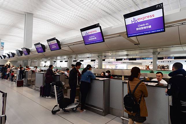 香港快運航空取消多班航班。