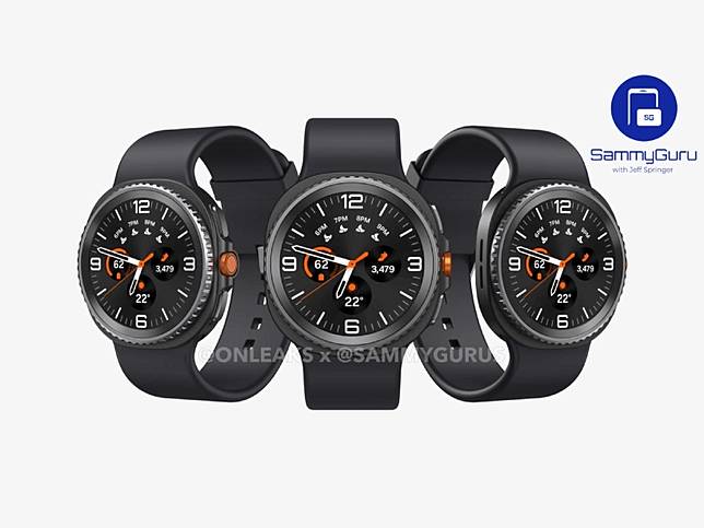 三星Watch8 Classic外觀曝光？Watch8系列傳續用Exynos W1000