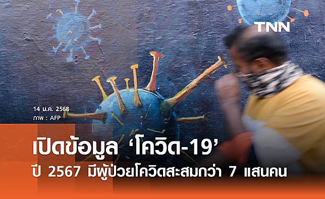 กรมควบคุมโรค เผย ปี 2567 มียอดผู้ป่วย 