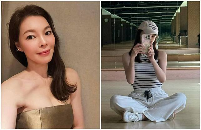 曾馨瑩為準備舞蹈比賽，曬出練舞的照片。（翻攝hsin_ying_tseng IG）