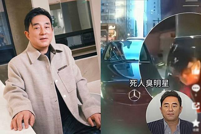 呂方遭傳疑似搭車時與司機爆衝突。左圖翻攝呂方微博、右圖翻攝香港沈默之聲微博
