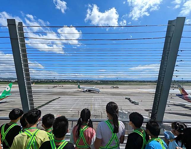 世界旅遊日　機場公司邀請地方國小訪桃園機場