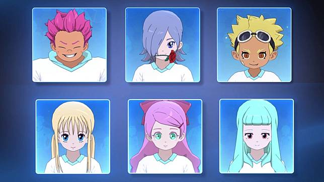 自由度の高いキャラメイキング