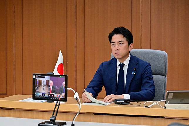防衛大臣小泉進次郎被問到「台灣有事」會發生何種局面以及如何應對，僅強調平時就要做好準備以因應所有可能事態。（翻攝自@ModJapan_jp X）