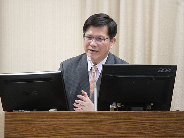 外交部長林佳龍21日應邀列席立法院外交委員報告備詢 (央廣記者王照坤 攝)