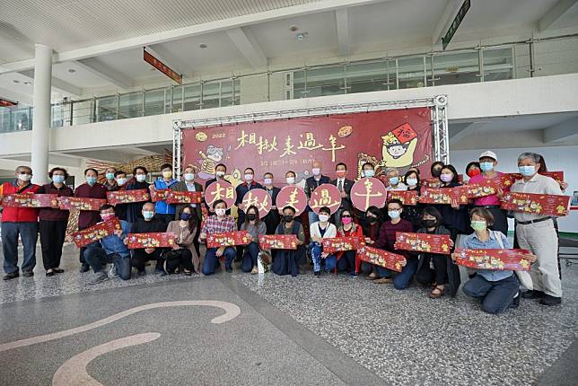 台灣工藝中心邀請民眾新春「相揪來過年」。（記者張瑞惠攝）