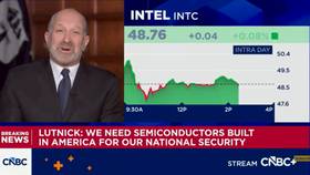 美國商務部長盧特尼克接受CNBC訪問討論美台貿易協議。翻攝CNBC