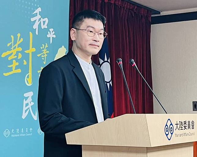 內政部設置「宗教等團體赴中國交流資訊公開專區」，遭國台辦嗆聲是大搞「綠色恐怖」，製造「寒蟬效應」又一伎倆。陸委會發言人梁文傑今天說，不會有什麼綠色恐怖。(記者陳鈺馥攝)