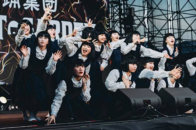 日本女子舞蹈團體Avantgardey首次參與台灣音樂祭。（出日音樂提供）