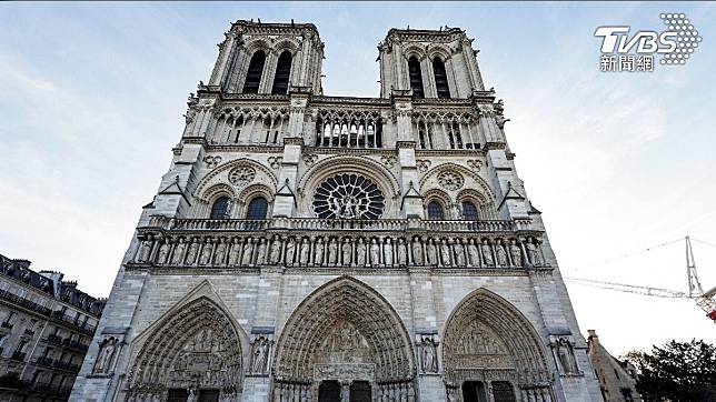 法國巴黎聖母院（Notre-Dame Cathedral）。（圖／達志影像路透社）