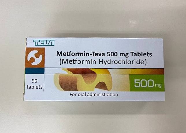 因含有雜質而需回收的一批Metformin-Teva藥片。