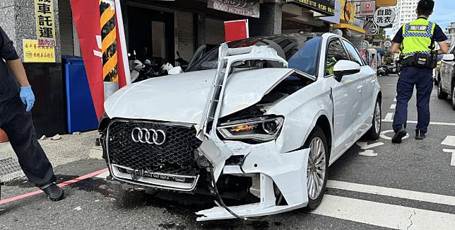 台南21歲魏姓女子酒後駕車致行人命危，遭移送法辦。（翻攝畫面）