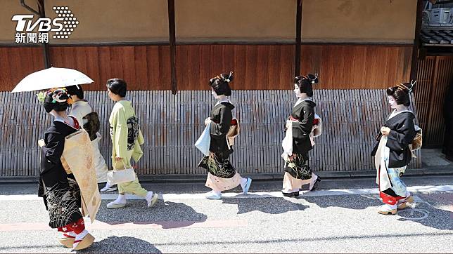 京都祇園的私人小巷今年開始禁止遊客進入。（圖／達志影像美聯社）