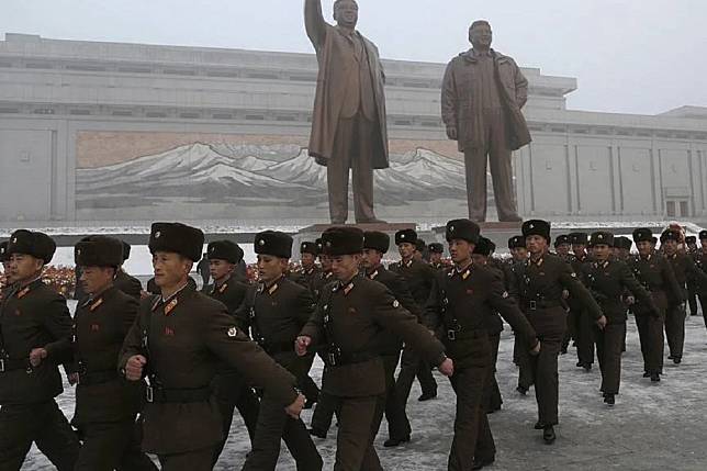 北韓奉行先軍政策，但基層軍人的待遇依然微薄。（資料照片／美聯社）