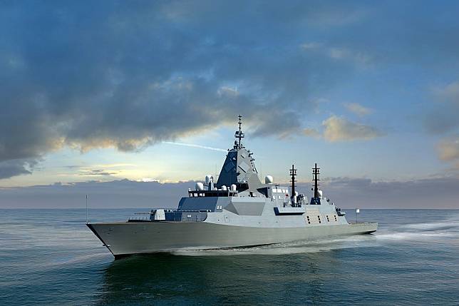 澳洲最新「獵人級」巡防艦，未來將取代現役的「紐澳軍團級」艦，肩負包括反潛、防空等多項作戰任務。（取自澳洲國防部網站）