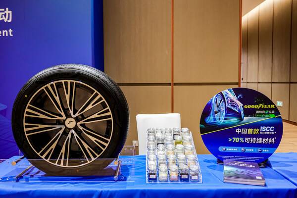 Goodyear EDS Tire Displayed at 2024 CIIE