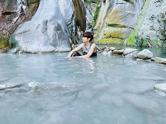 栗松野溪溫泉（圖片來源：Instagram @land0201）