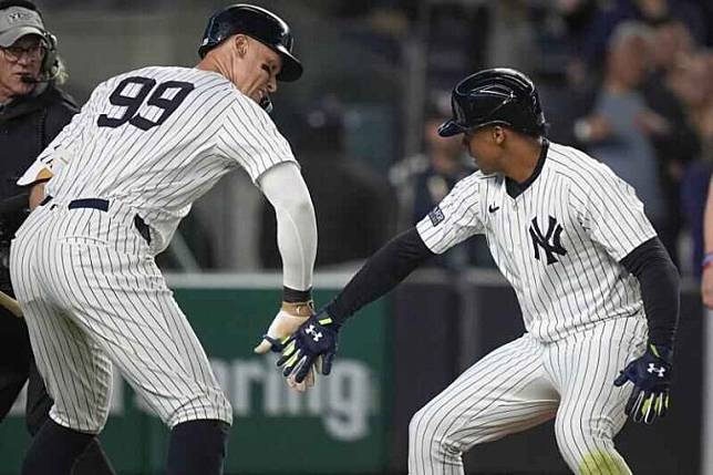 MLB／洋基末節反撲無用！ 賈吉、索托同場開轟仍不敵金鶯 （圖／美聯社）