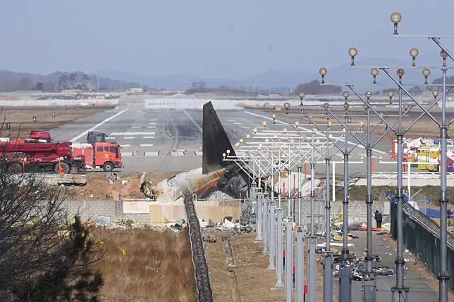 濟州航空失事造成179人死亡，震驚國際。（圖／美聯社）