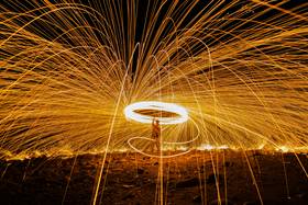 ▲青少年組冠軍潘品翰-火舞流光