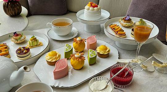 Essence of Citrus Afternoon Tea ความอร่อยจากผลไม้ตระกูลซิตรัส ที่ Park ...