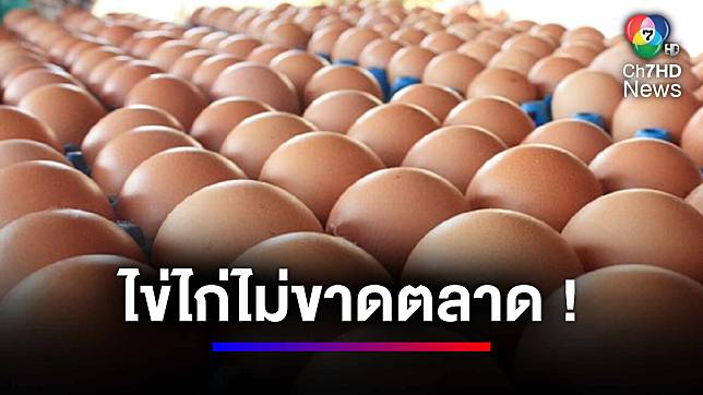 ก.พาณิชย์ ยัน ไข่ไก่แค่เล็กแต่ไม่ขาดตลาด | สนามข่าวเสาร์-อาทิตย์