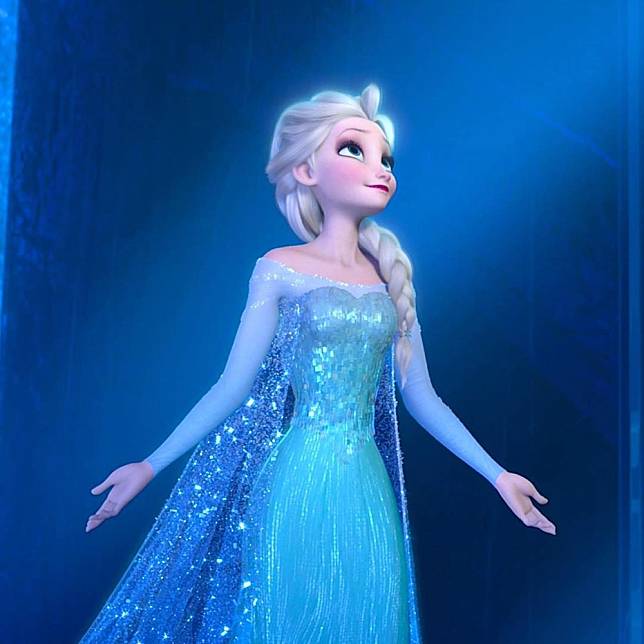 Frozen主角之一的Elsa公主擄獲許多小朋友的芳心！