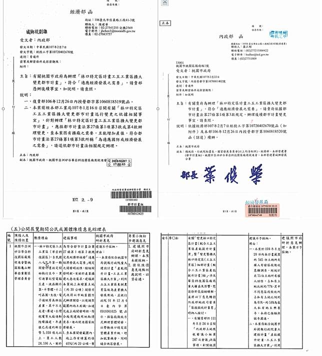 內政部表示，都委會從未同意核准此案，而都市計畫審議不是任意的連連看，都委會審查皆有公文可稽。(圖：內政部)