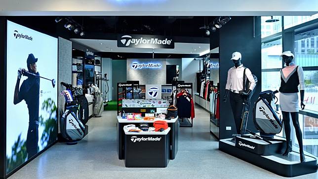 TaylorMade Golf全台首間品牌概念店於台北市信義商圈開幕。(圖片來源/ TaylorMade)