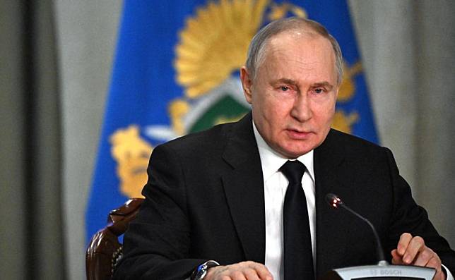 俄羅斯總統普丁近日再度簽署徵兵令，預計將徵召（翻攝自President of Russia）