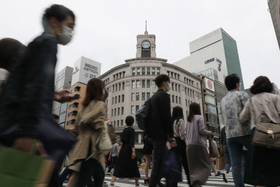 日本2024年人口降幅再創紀錄，顯示日本少子化速度加快。