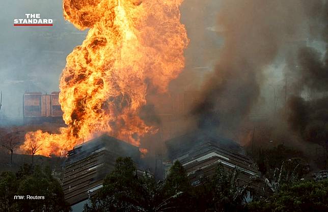 เหตุไฟไหม้ท่อส่งก๊าซของบริษัท Petronas ในรัฐสลังงอร์ มาเลเซีย ทำให้มีผู้บาดเจ็บกว่า 100 คน เจ้าหน้าที่กำลังเร่งควบคุมเพลิง