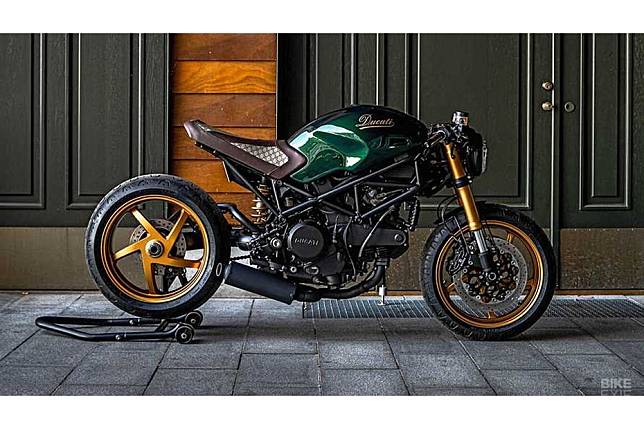 แปลงโฉม Ducati S2R 800 Custom จักรยานยนต์โดย Kickass Tuning