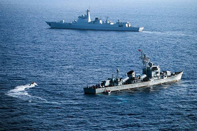 The PLA Navy’s South Sea Fleet plays a key role in asserting China’s territorial claims in the South China Sea. Photo: AFP