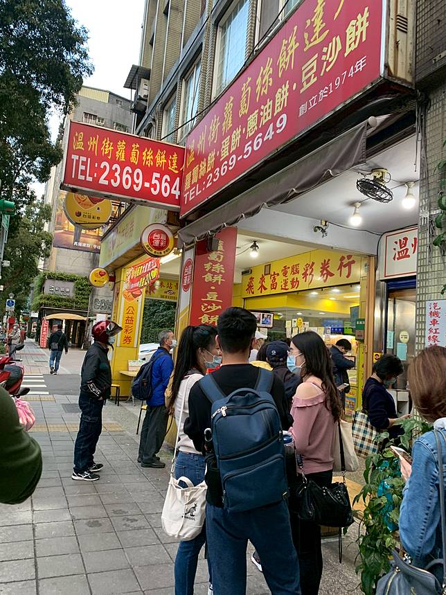 師大商圈的名店「温州街蘿蔔絲餅達人」(圖片來源：LINE熱點)