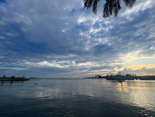 This photo taken with a mobile phone on July 3, 2023 shows the scenery of Honiara, capital of the Solomon Islands. (Xinhua/Hao Yalin)