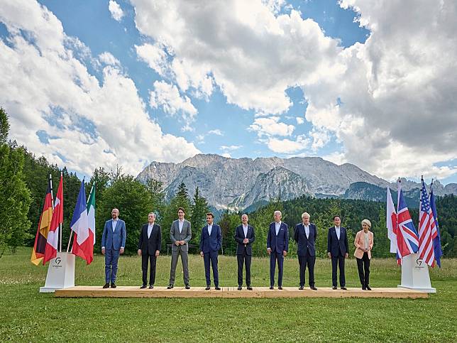 G7峰會落幕呼籲俄撤軍烏克蘭　公報連兩年關切台海和平